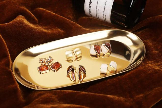富贵耳环惊艳住了谁戴都好看！开元ky棋牌被这10对中古(图5)